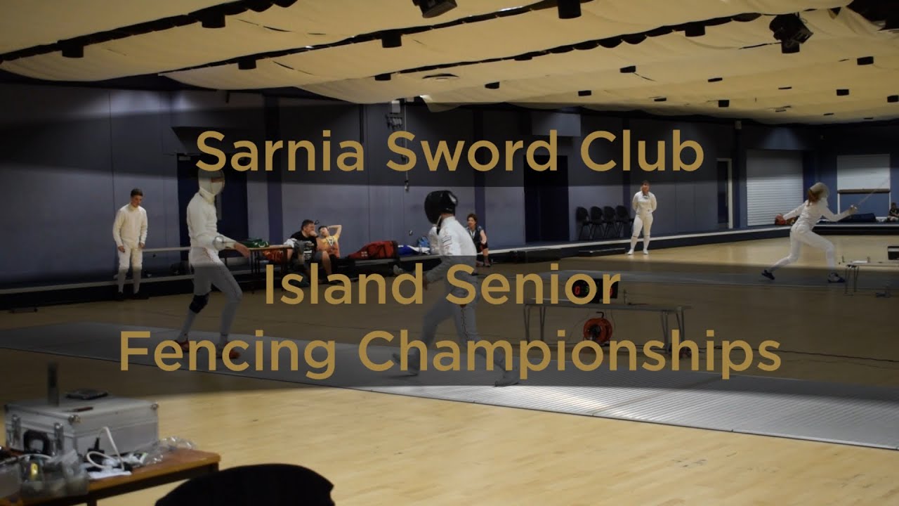 Healthspan Elite Energy Gels at the Island Senior Fencing Championships