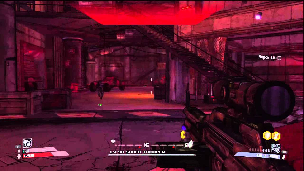 Borderlands: The Secret Armory of General Knoxx DLC - Claptrap & Combat HD Gameplay PS3