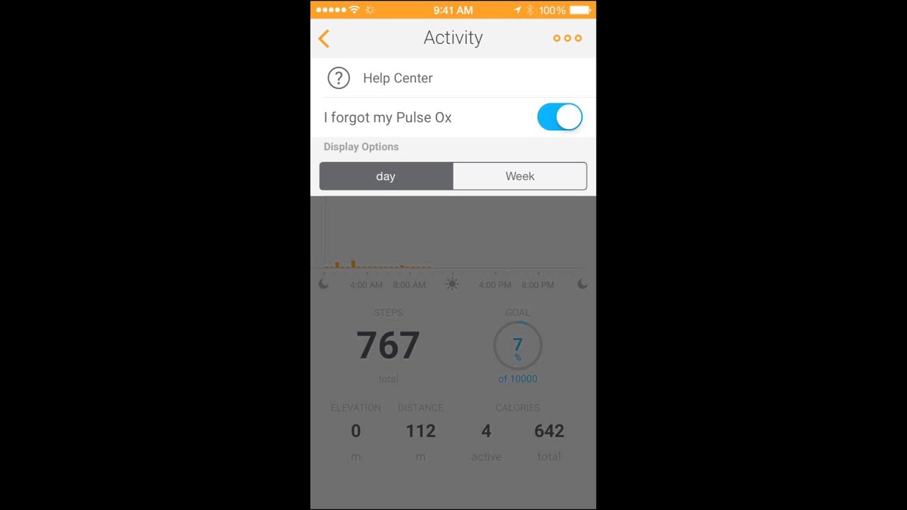 Withings iOS app -- 