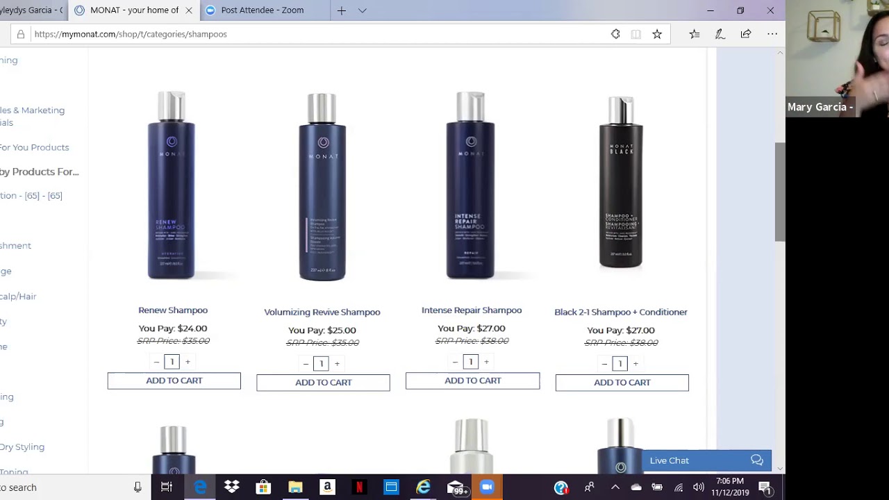 Video de Shampoos MONAT- Espanol
