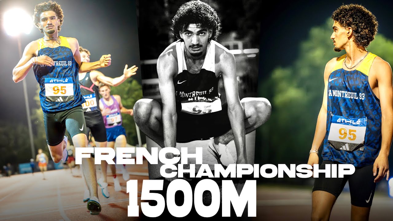 Je retente d’être champion de France du 1500m u23- une densité énorme 