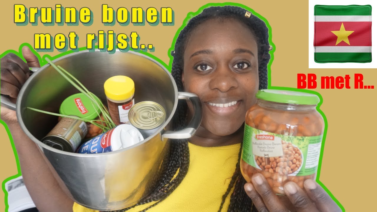 Hoe maak je Surinaamse Bruine bonensoep I How to Rice and beans recipe