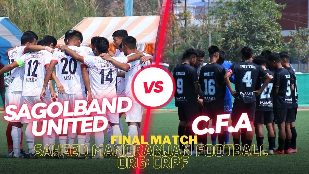 SAHEED MANORANJAN FOOTBALL FINAL MATCH...ORG: CRPF