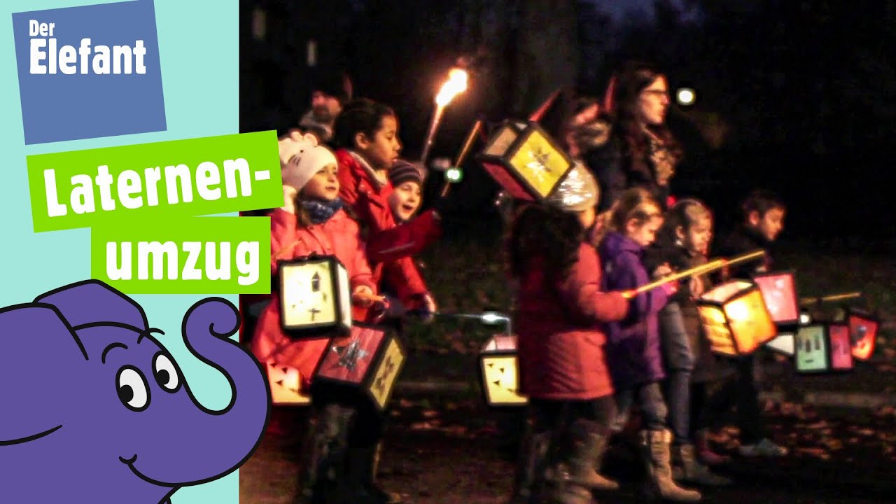 Olivia geht mit ihrer Laterne zum St. Martins-Umzug | Der Elefant | WDR