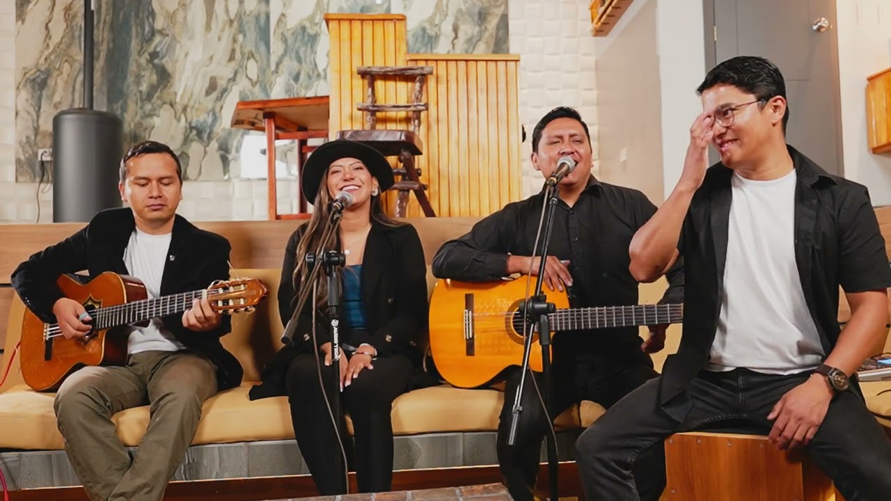 La Hija de María de los Ángeles MELA NARVÁEZ en Cantando con El Viejo Lucho