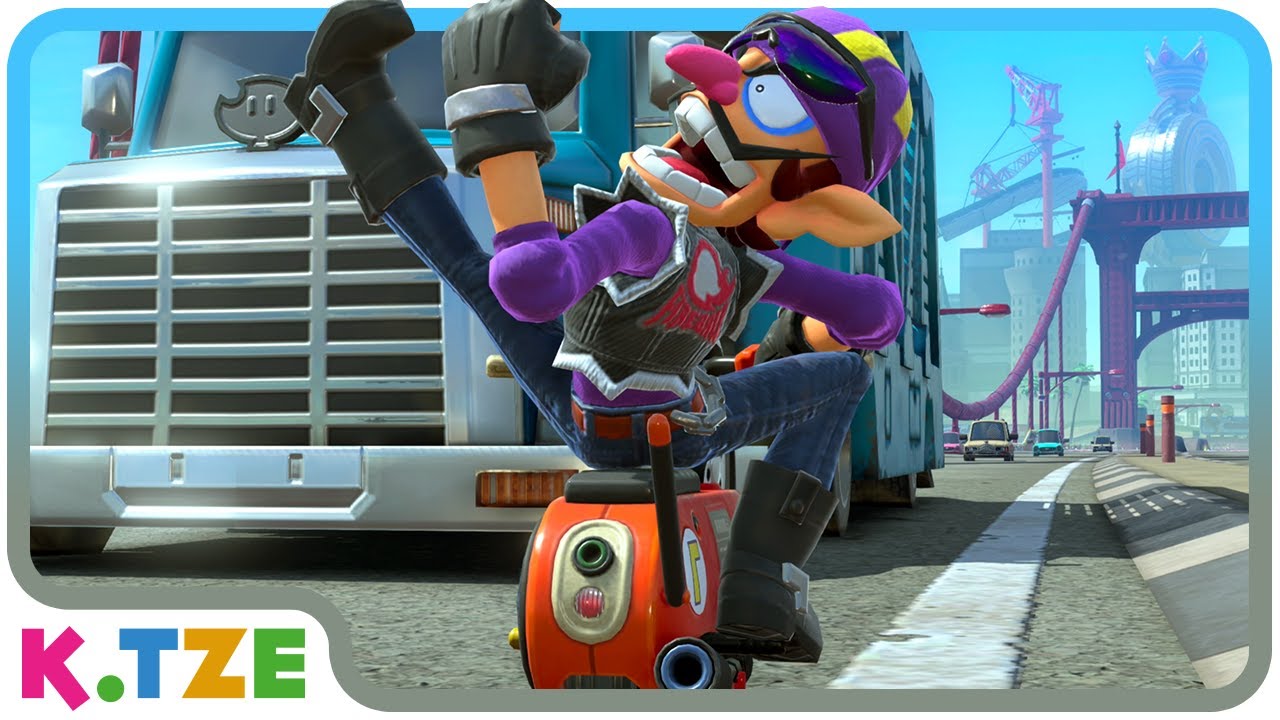 Waluigi wird zum LKW 🚛😂 Mario Kart World | Wolken Rallye