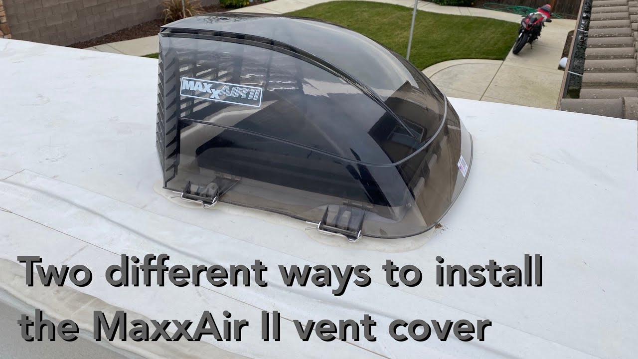 Vent Cover, Two Ways to Install