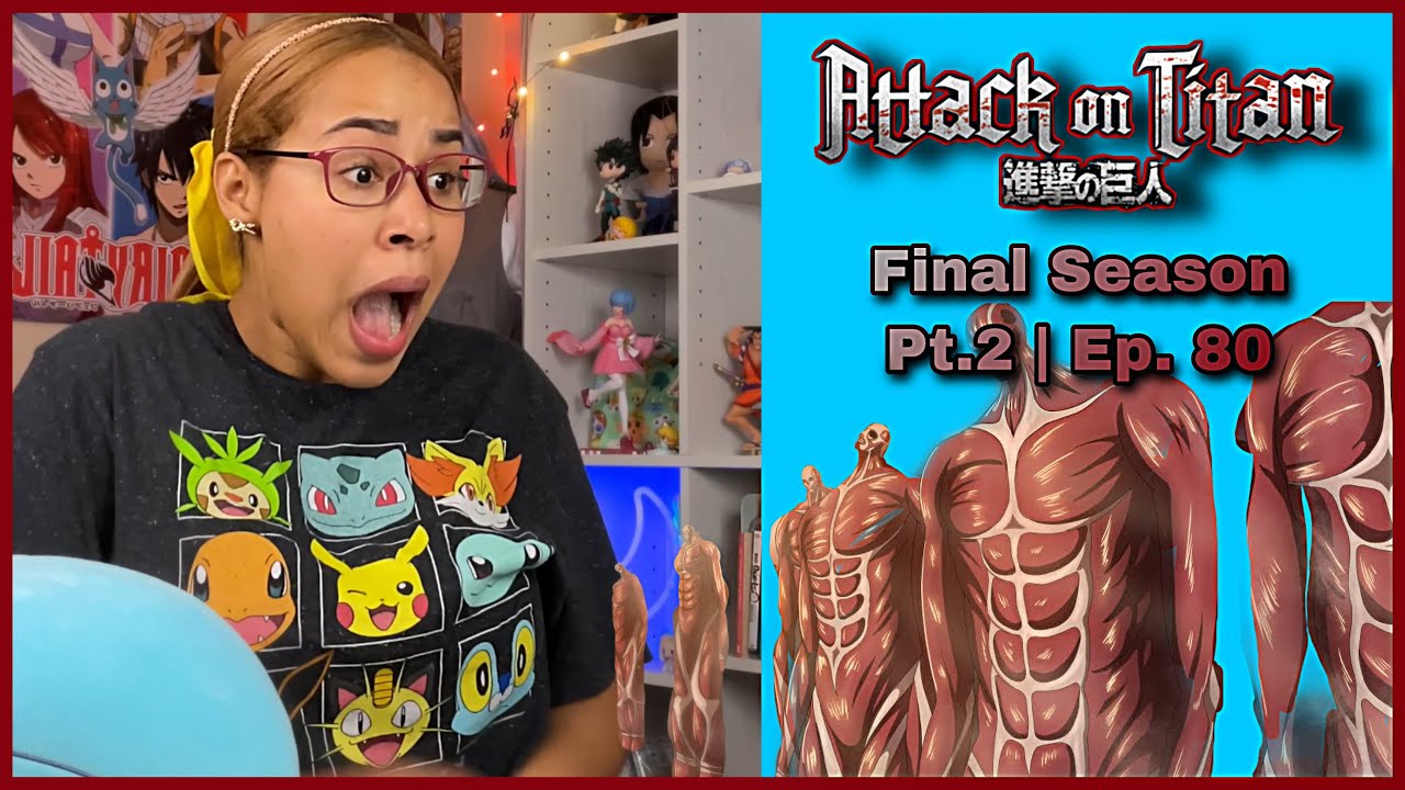 THE RUMBLING BEGINS! | ATTACK ON TITAN SEASON 4 PART 2 | EP 21 / EP80 REACTION