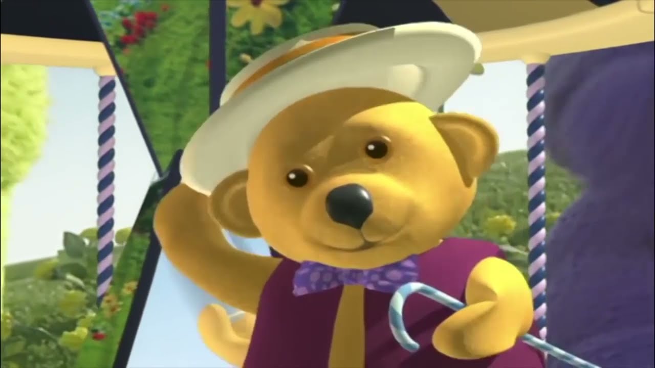 The Dancing Bear From Teletubbies But With Body Rock (From Warioware DIY) Playing Over It