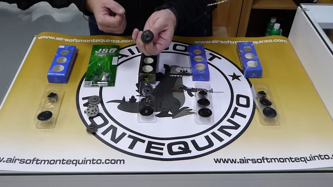 Mecánica del Airsoft: Tipos de engranajes para AEG | Airsoft Montequinto.