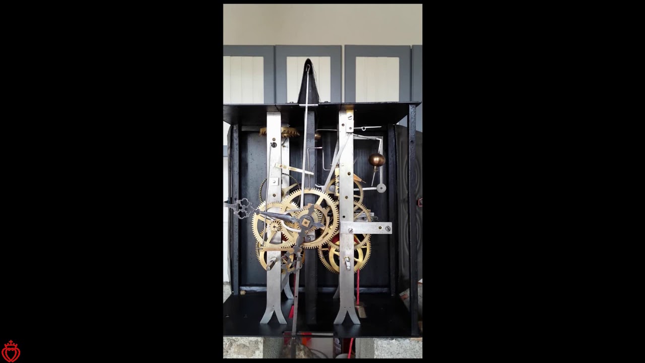 Pendule Comtoise Echappement &agrave; roue de rencontre