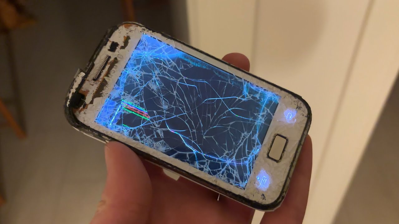 Samsung phone destruction