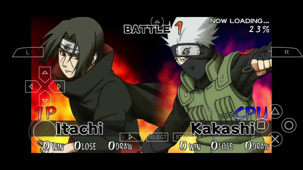 ITACHI VS KAKASHI, QUEM GANHA? (Jogo: Naruto Ultimate Heroes 2)
