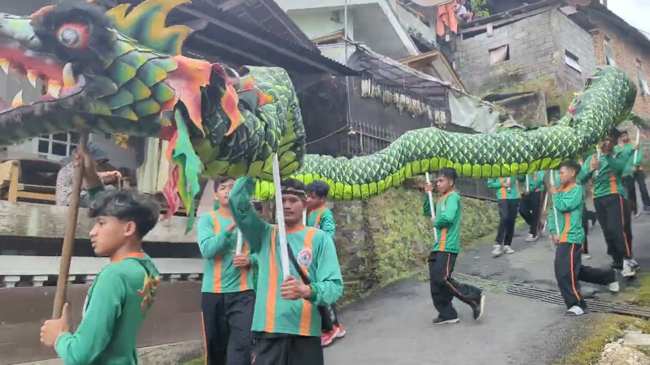 Meriahnya karnaval di kalilawang wonosobo
