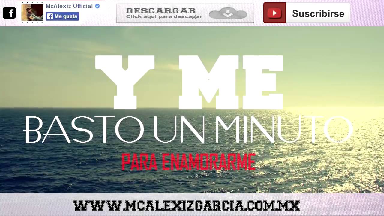 Me cuesta una vida - McAlexiz Garcia (VIDEO LYRICS) 2016