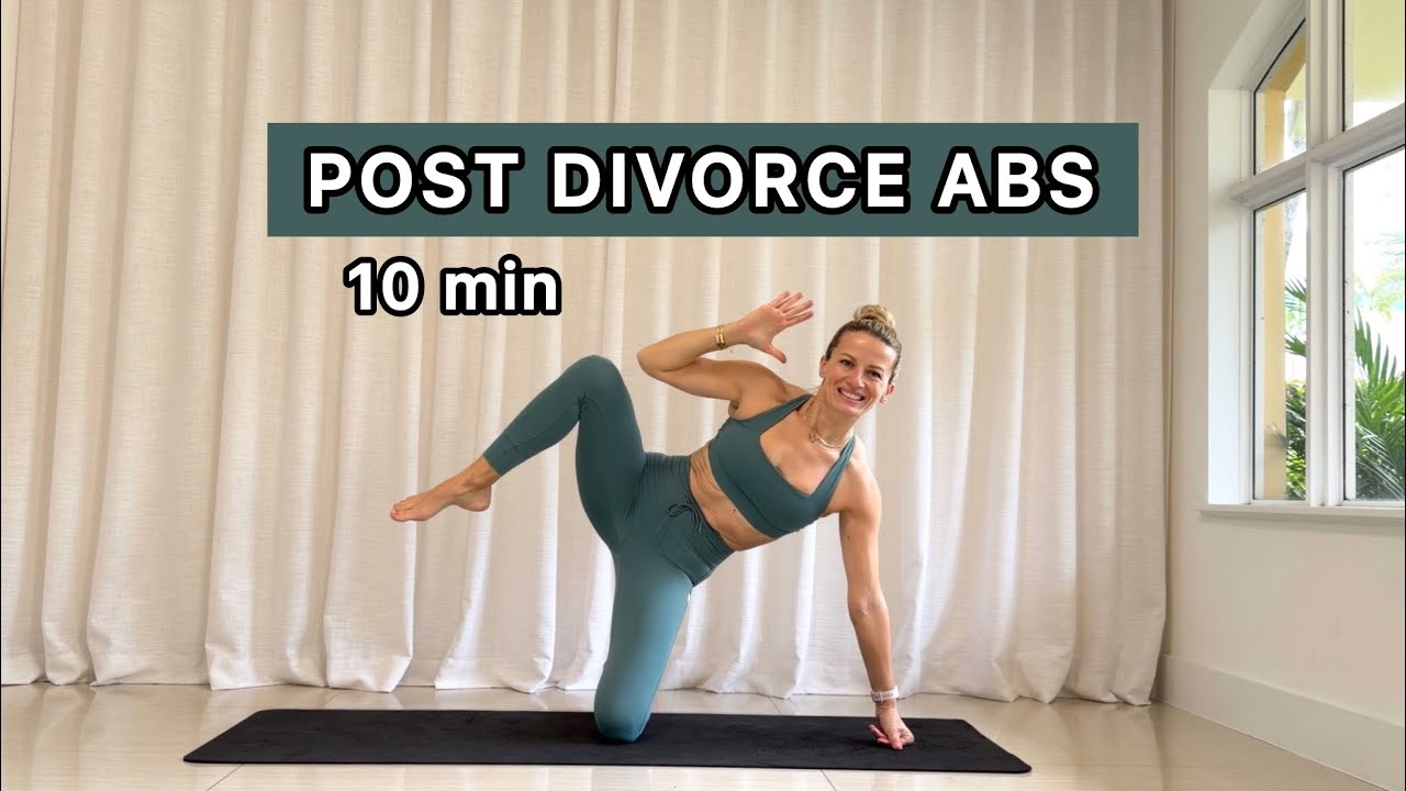10 MIN EXPRESS ABS WORKOUT | post divorce abs - core and abs workout 