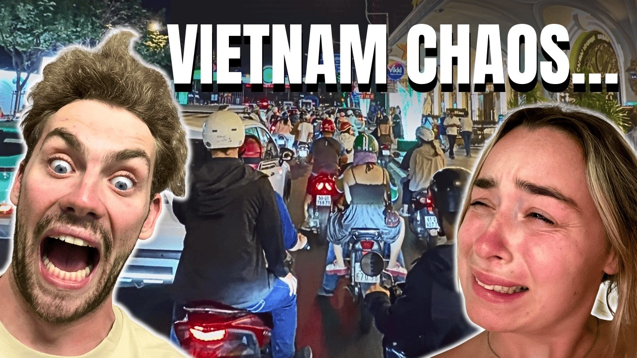 We Landed in Vietnam... and It Was Complete CHAOS 🇻🇳