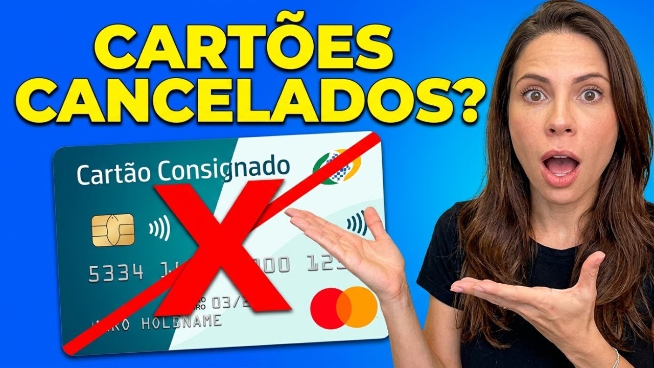 SURPRESA! SAIU SUSPENSÃO DOS CARTÕES CONSIGANDO - SERÃO CANCELADOS