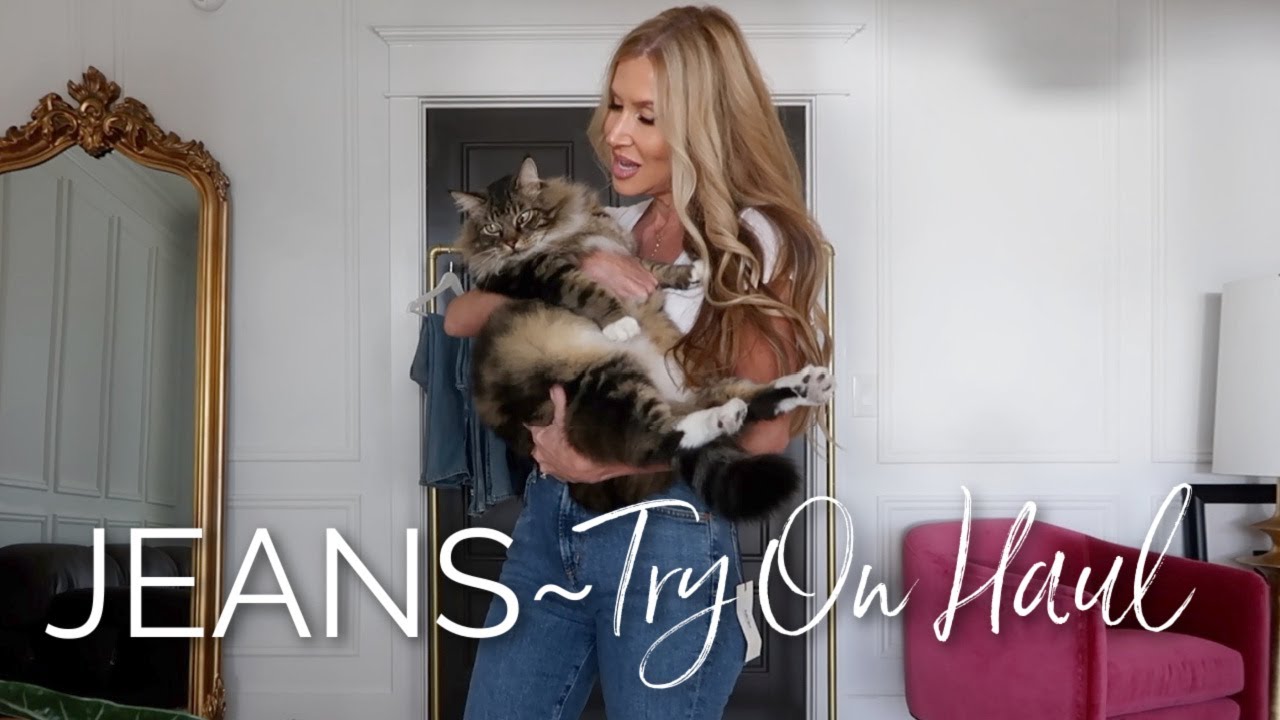Happy Friday ~ Denim Try On Haul | New High Rise Jeans | Abercrombie Curve Love