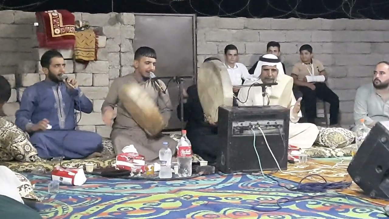المداح صدام السبعاوي في ناحيه وانه