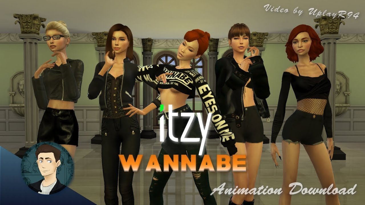 [심즈4] The Sims 4/MMD Dance - ITZY/있지 - Wannabe [MOTION DL]