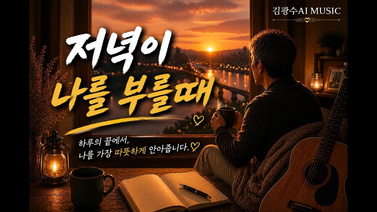 저녁이 나를 부를 때 | 하루를 내려놓는 시간