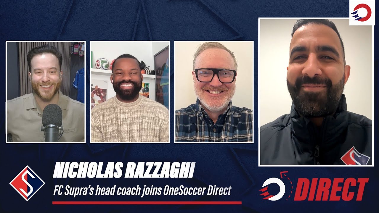 How FC Supra coach Nicholas Razzaghi is building a Québécois-only CPL team 🇨🇦 | OneSoccer Direct ⤴️