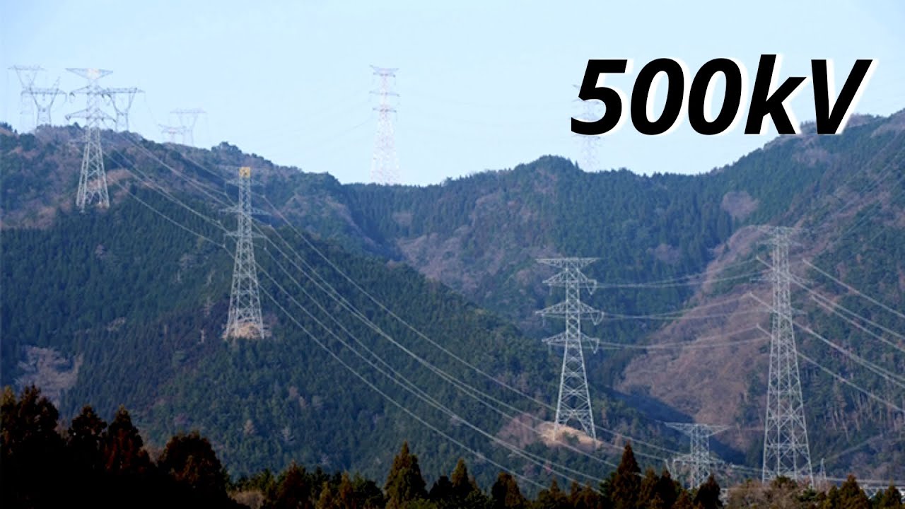 500kV transmission lines in Japan 🇯🇵 (Valentine's Day Special)