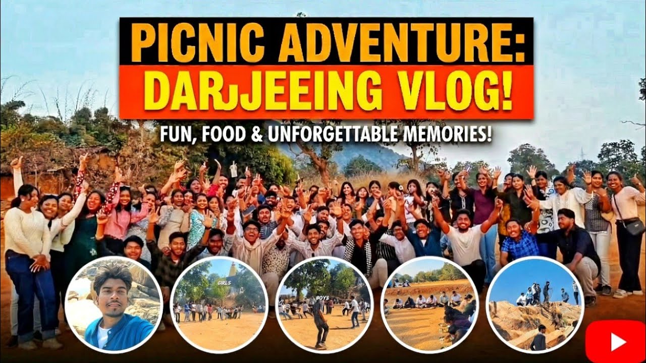 Darjeeling Picnic Vlog|Darjeeing  Rourkela|Best Picnic Spot Of Sundarghar 