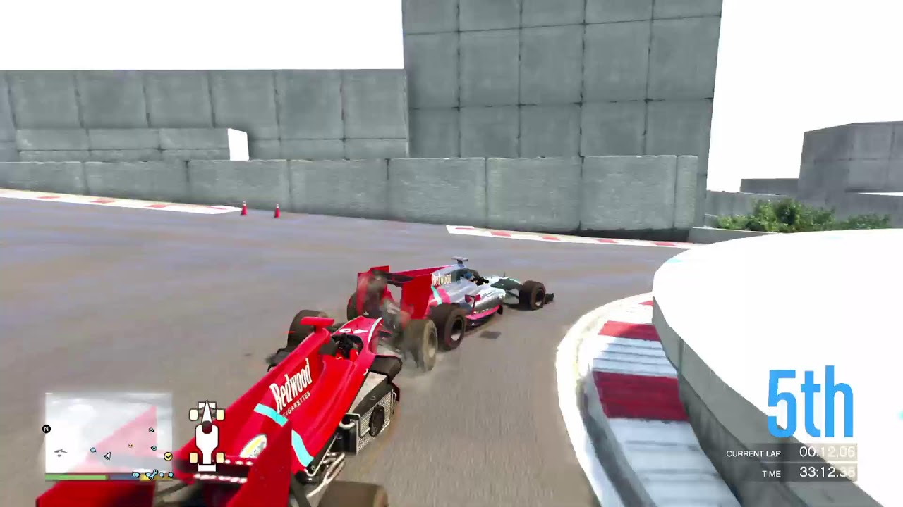 AMG F1 GTA5 | Monaco | SPA