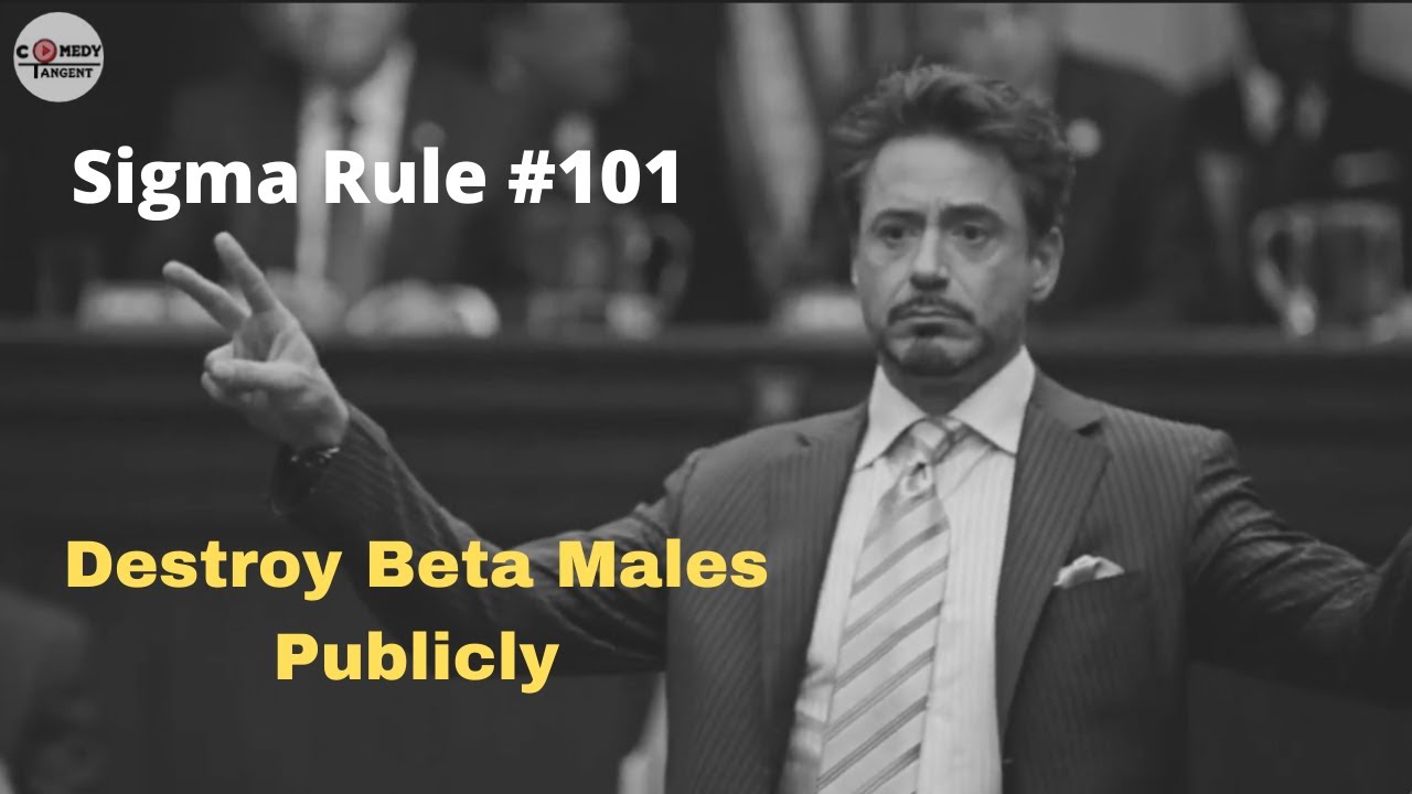 Sigma Rule #101 | Tony Stark The Real Sigma Male 😎 #shorts