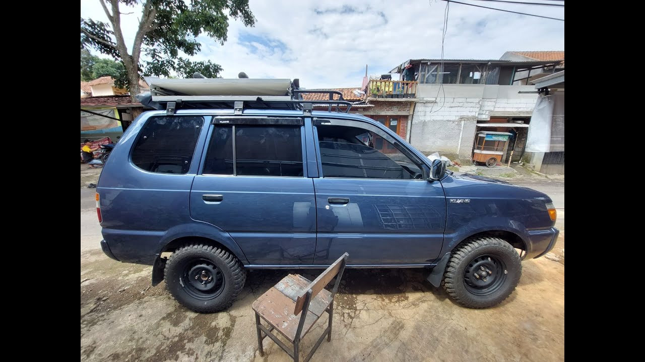 Kijang Kapsul Alto | Modifikasi murah Mantap| pasang RooftopTent + Roofrack dan Side Awning