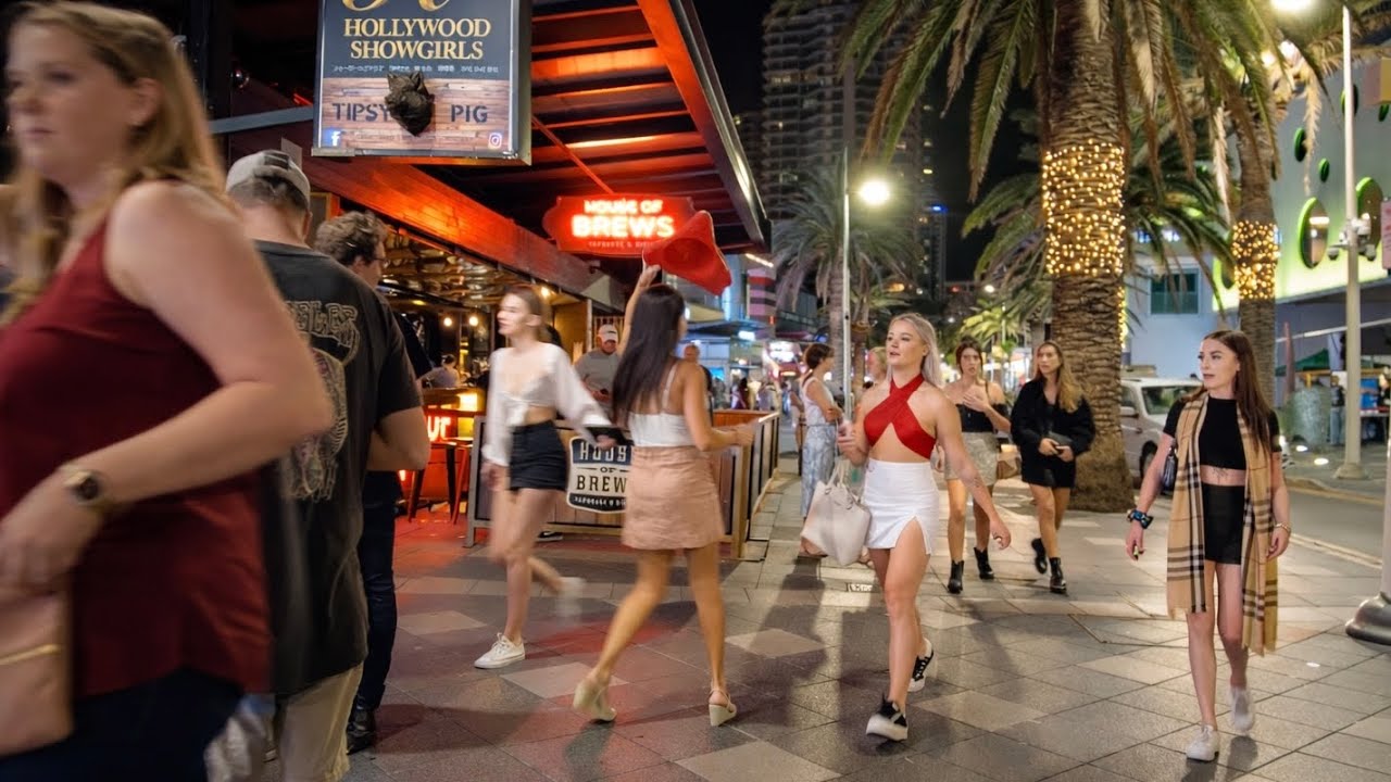 Australia's Sin City Dark Friday Nightlife | Gold Coast - Surfers Paradise