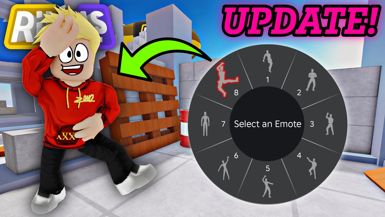 NEW EMOTES + MAP In RIVALS UPDATE 14! (ROBLOX)