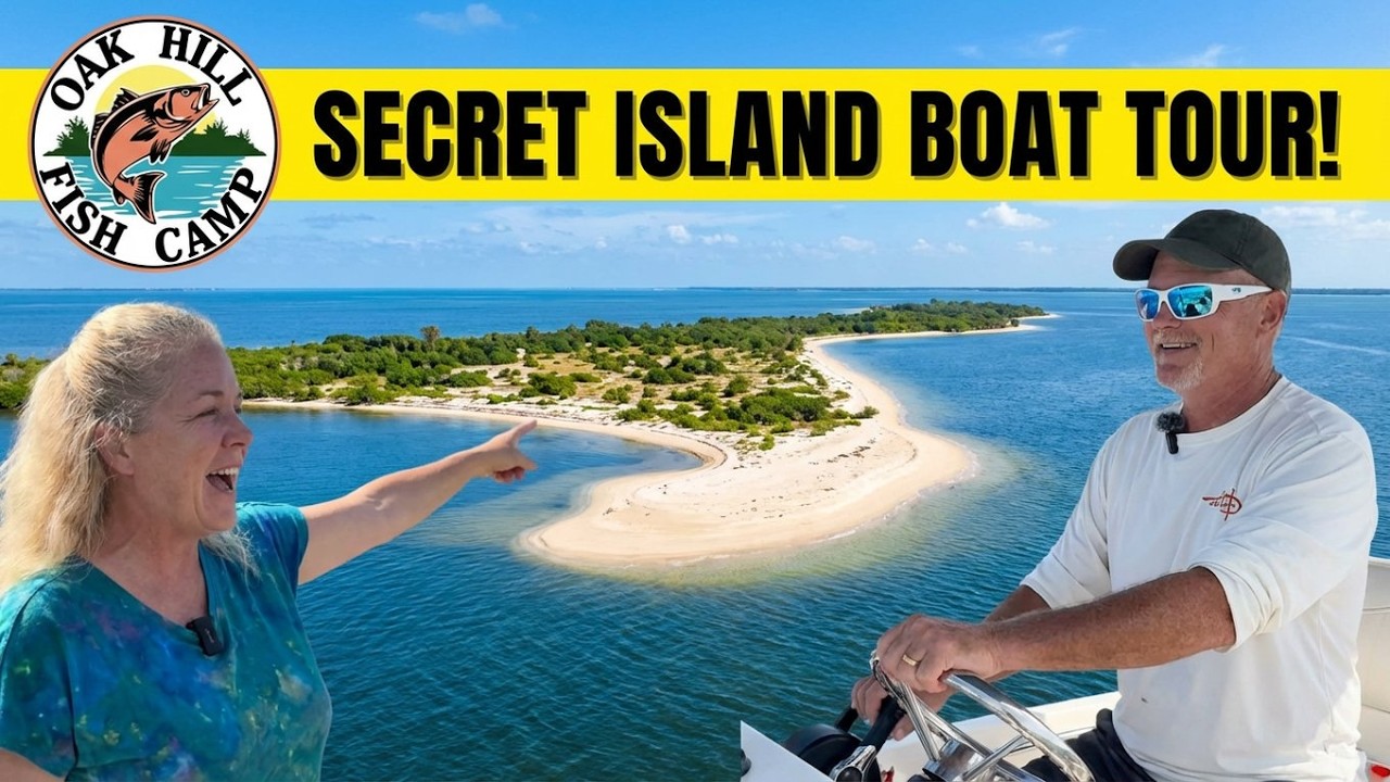 Free Private Island?! | Boat Tour of South Middle Dredge Island, Florida Fishing Hotspot!