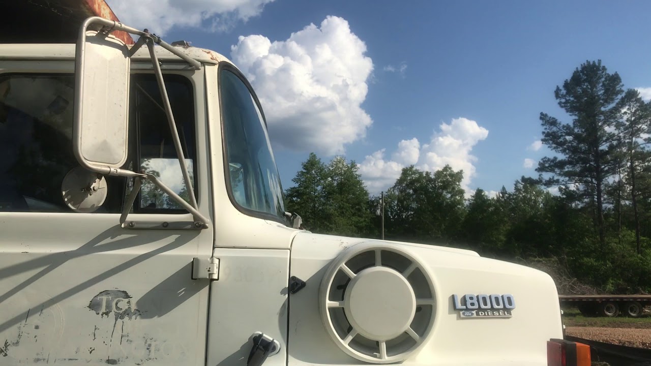 1993 Ford L8000 Tandem Axle Dump Truck VIN 6755 All Around