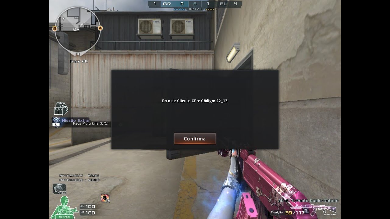 Jogando  Cross Fire BR: Rankeada do Sucesso