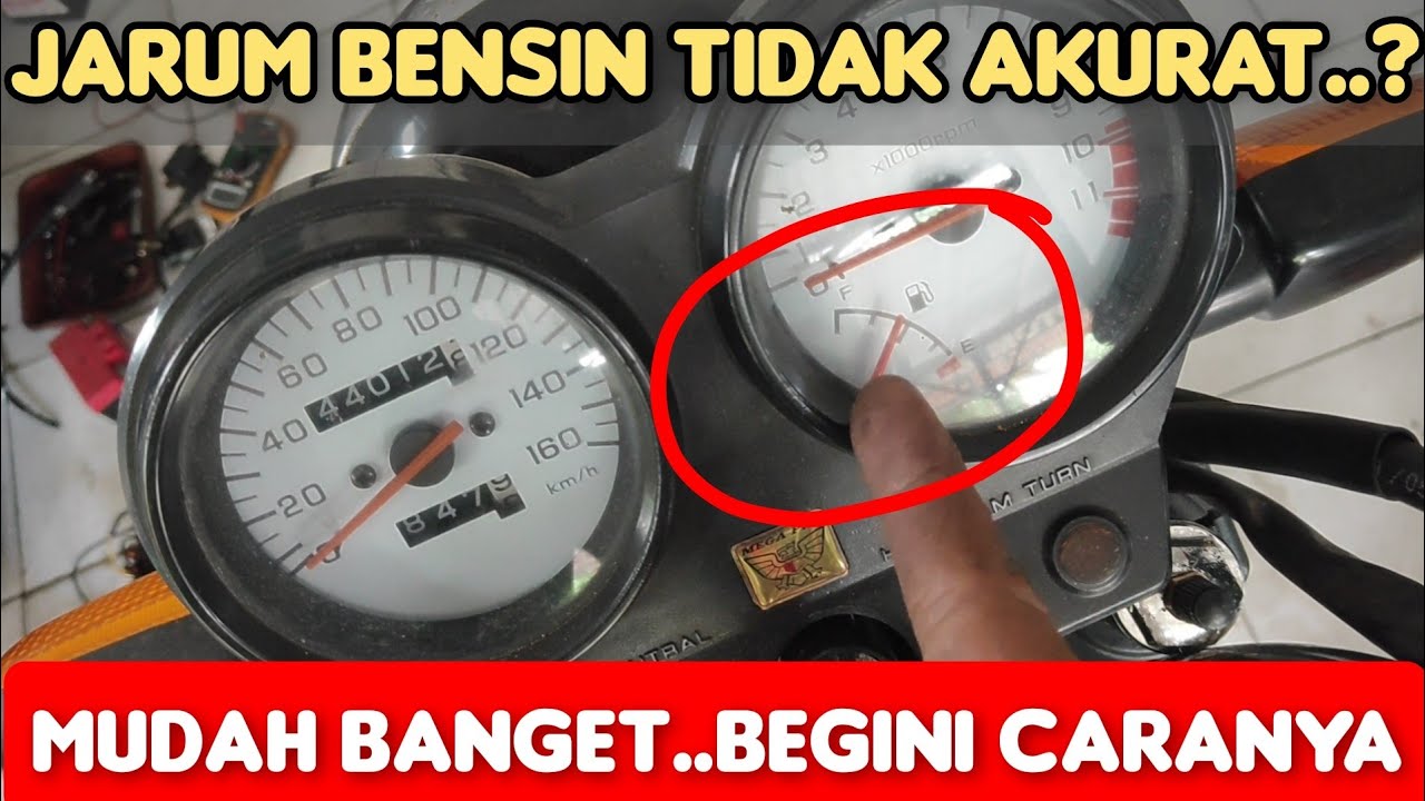 Cara atasi Jarum indikator bensin tidak akurat..tidak sesuai dengan isi di tangki..