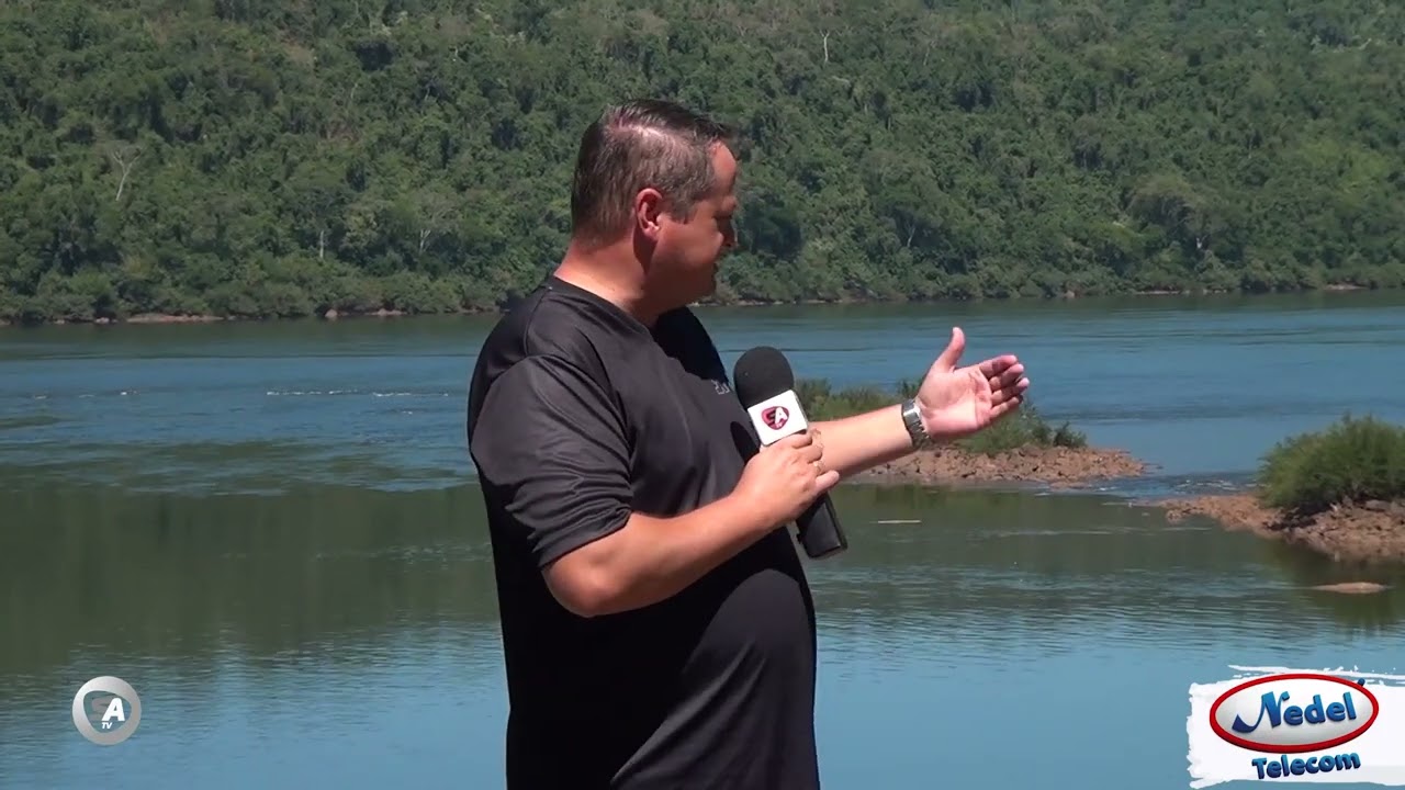 Rio Peperi-Guaçu um marco histórico entre Brasil e Argentina.