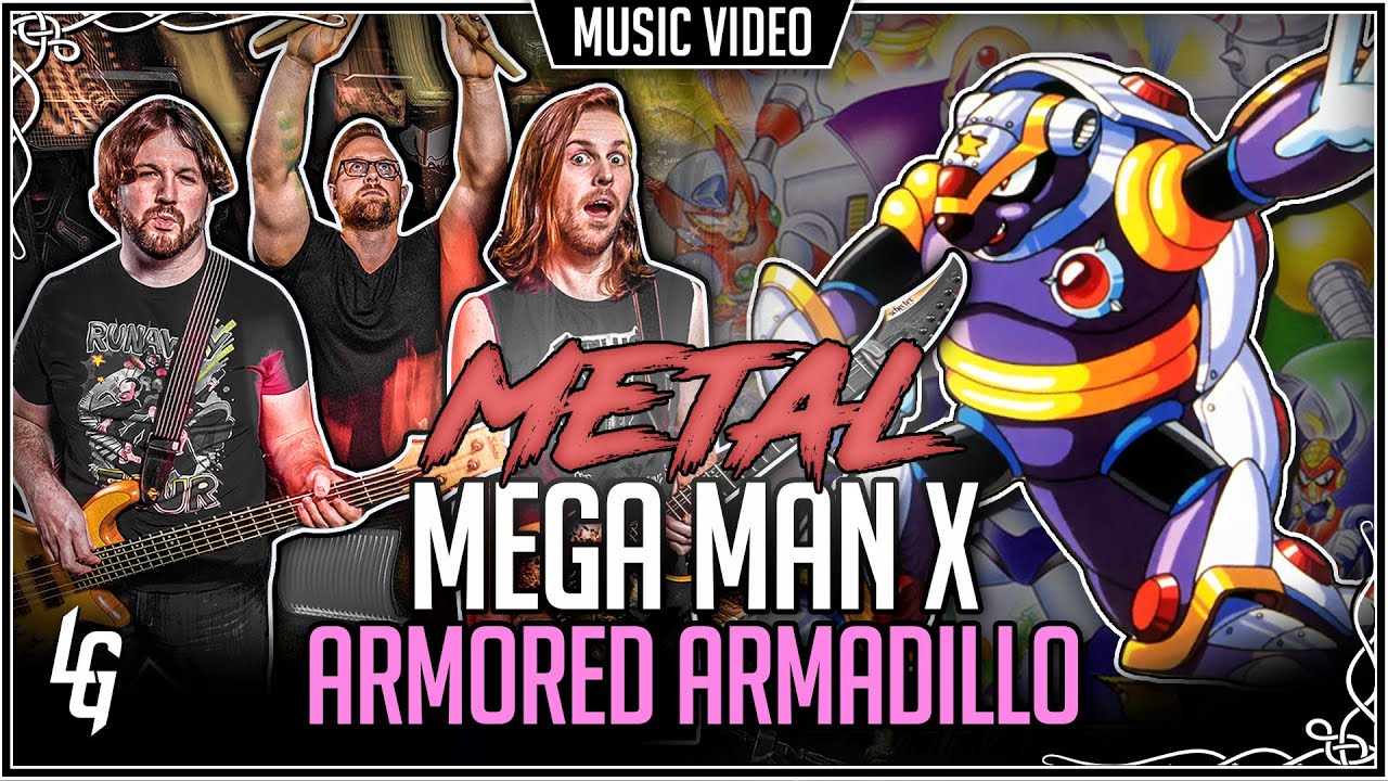 Mega Man X (Armored Armadillo) - Full Band Cover - Mega Man X Soundtrack - OST