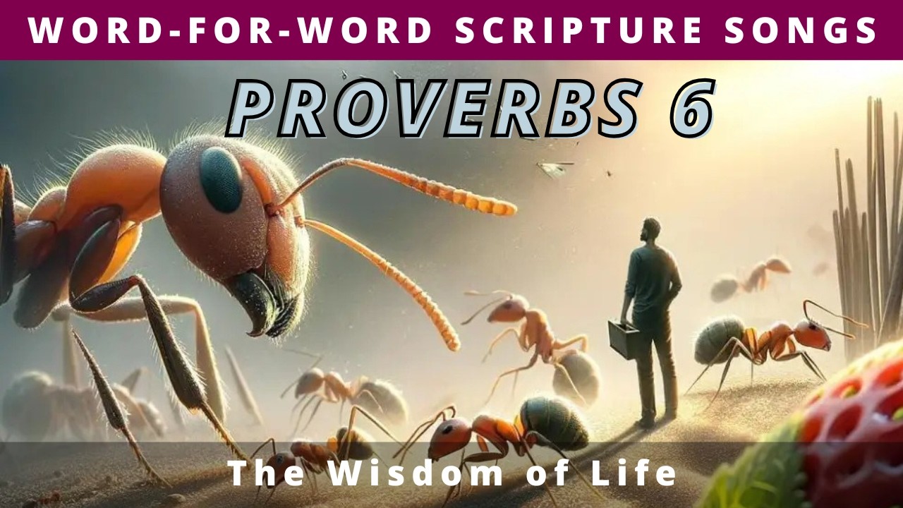 Proverbs 6 | Wisdom of Life | A Word-for-Word Scripture music song.