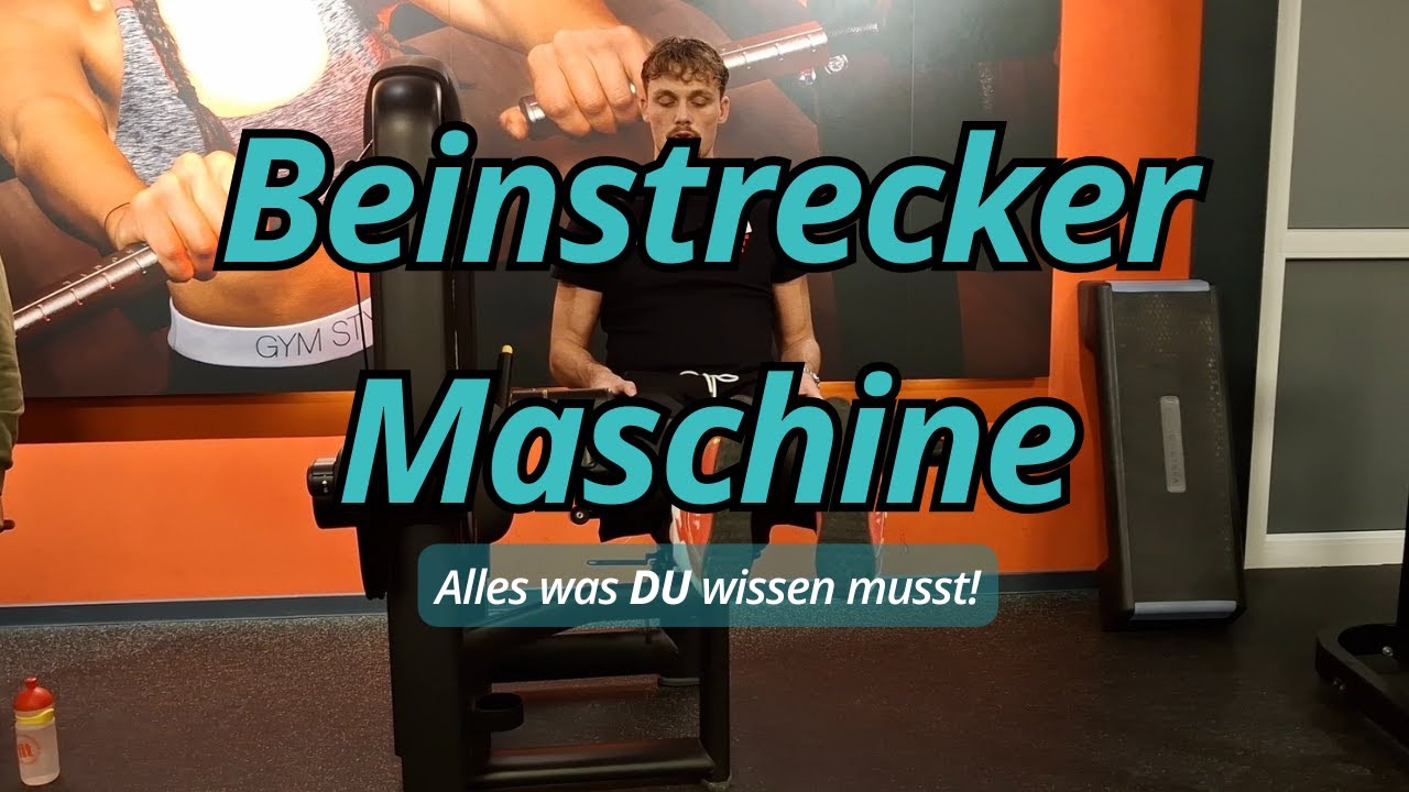 Beinstrecker Maschine | Alles was DU wissen musst!