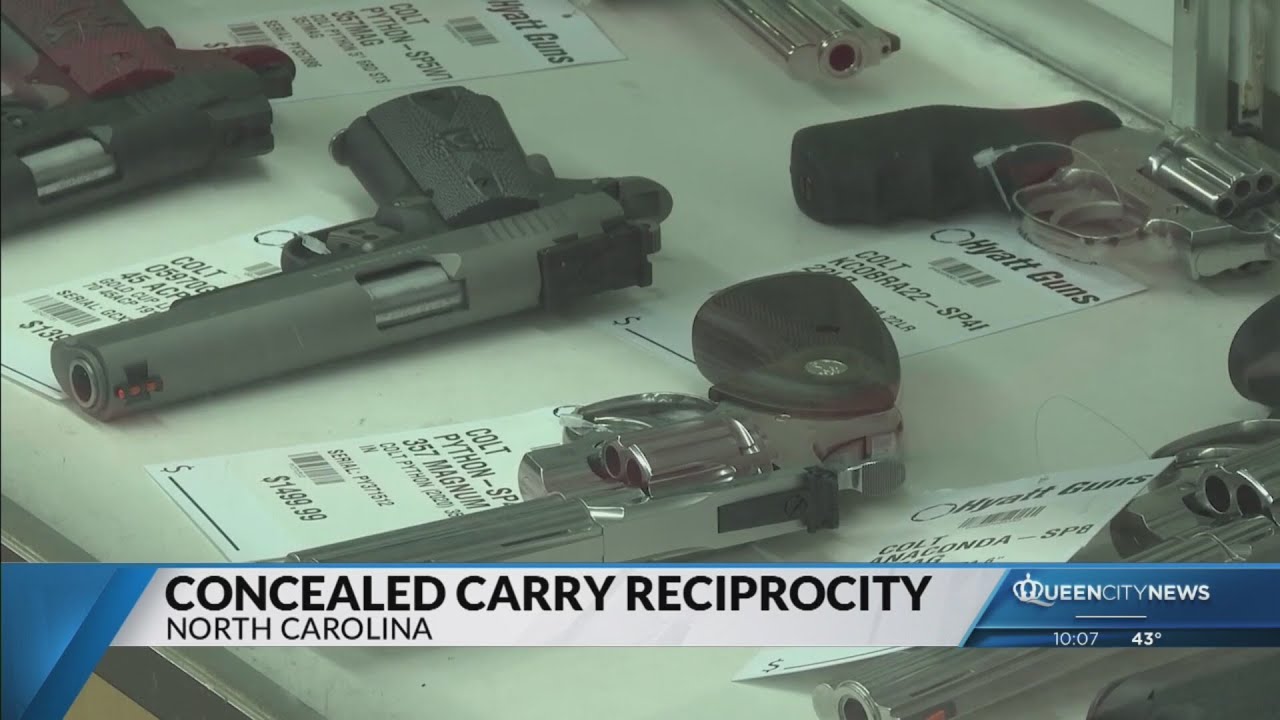 Gun shop owner explains how proposed concealed carry reciprocity bill would benefit gun owners