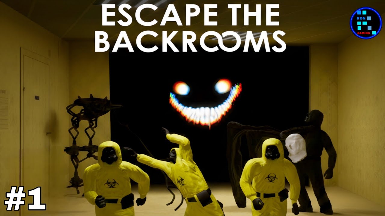 This Horror Game Trapped Us | Escape The Back Rooms