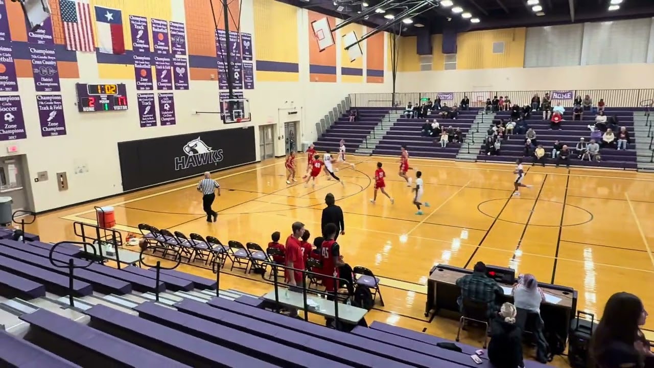 Timberview Middle School vs Argyle Middle School A team Basketball Game