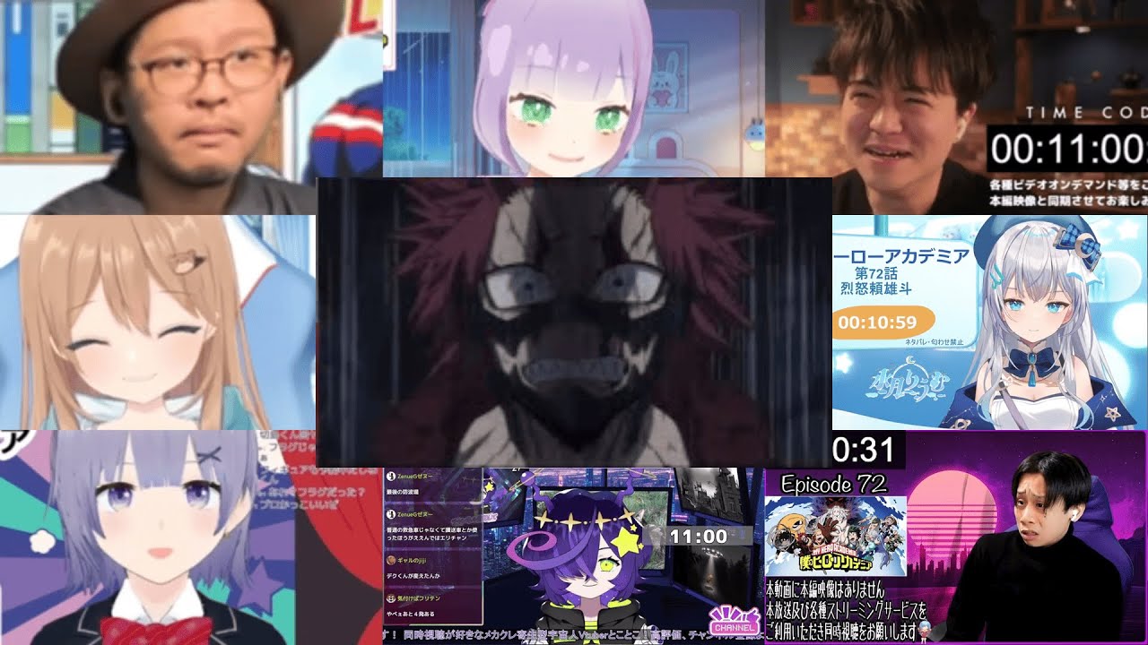 僕のヒーローアカデミア 4期 9話(72話) メガリアクション 同時視聴 - My Hero Academia Season 4 Episode 9 MEGA Reaction Mashup