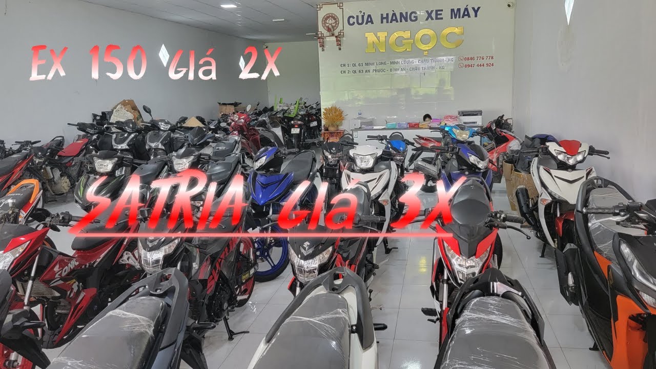 Giá xe máy củ Châu Thành Kiên Giang/ Cửa hàng xe máy Ngọc/ Giá xe máy Tắc Cậu/ st68