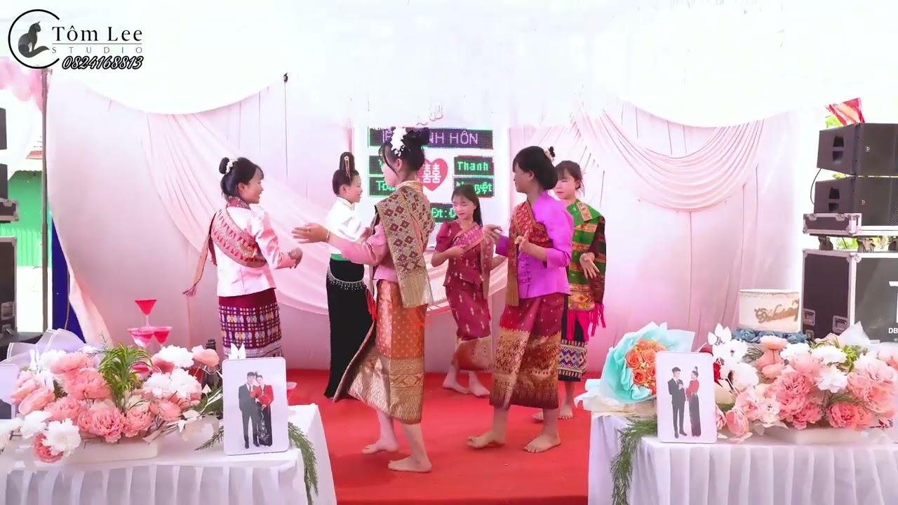 Điệu múa bản sắc dân tộc Lào tại || Lễ Thành Hôn Văn Toàn - Nguyệt Mon || 07-03-2026
