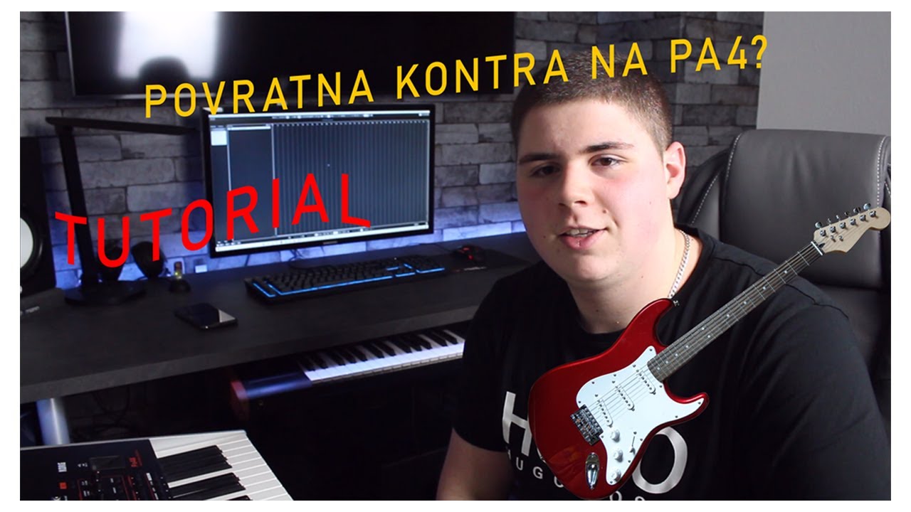 KAKO NAPRAVITI POVRATNU GITARU NA PA4x (i ostale PA Serije) | Mladjo Mutlak - Tutorial - Novi Format