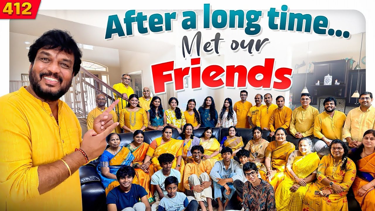 After a long time&hellip;With FRIENDS 😍| VAAS Family | Telugu Vlogs